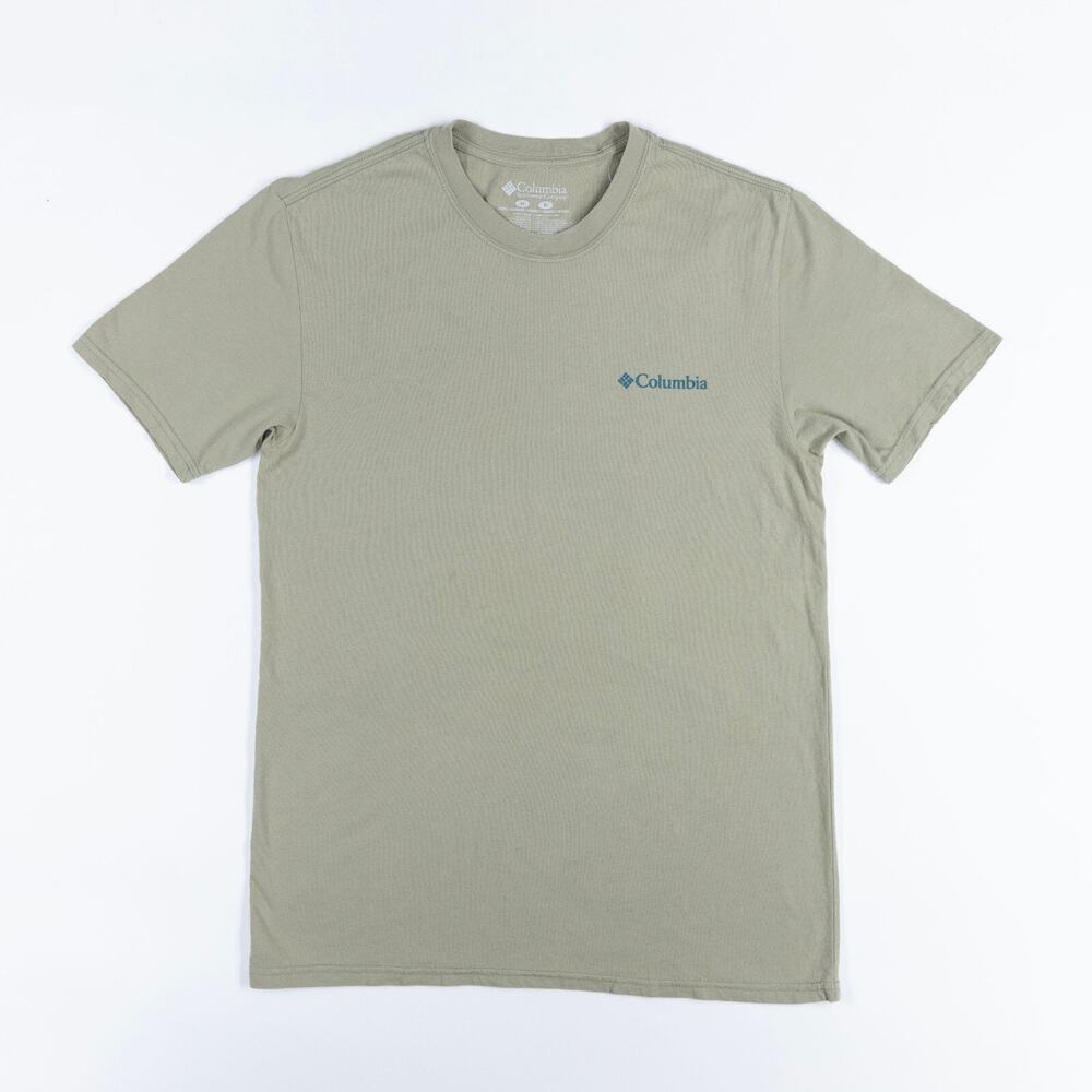 Columbia Men Views Mountain Graphic T-Shirt Safari Size XL